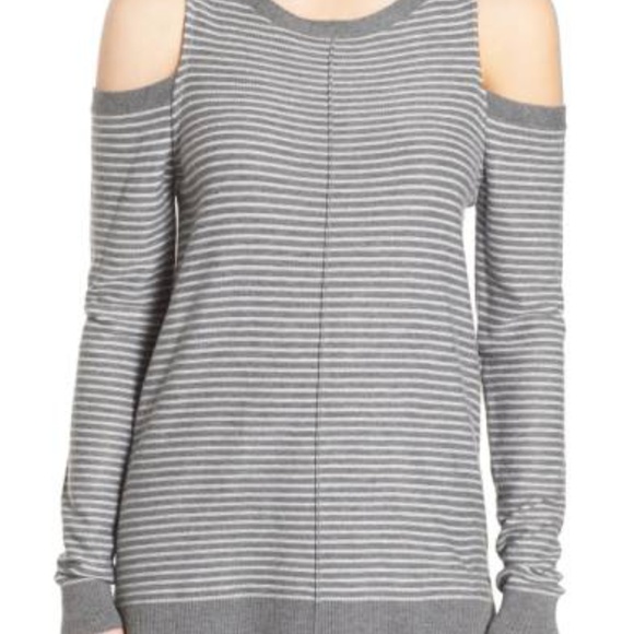 Trouve Sweaters - Trouve cold shoulder sweater